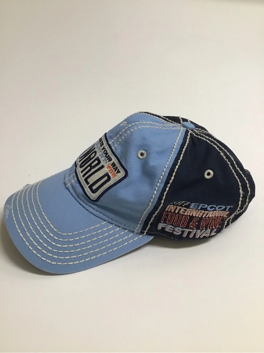 Disney Parks Exclusive Epcot Food & Wine Festival 2017 Baseball Hat Cap Cotton